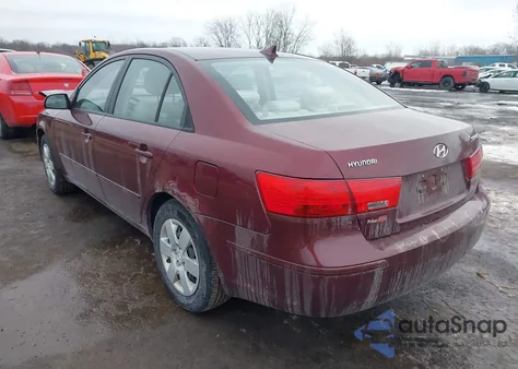 2009 Hyundai Sonata Gls from USA, damaged, VIN 5NPET46C79H496744